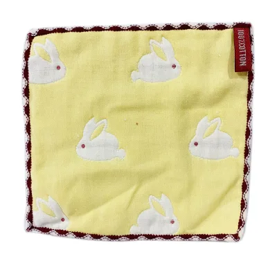 Cheap 100% Cotton Towels Baby Cloth Face Clean Towel Wholesale square Small Baby Shower Cotton Towel