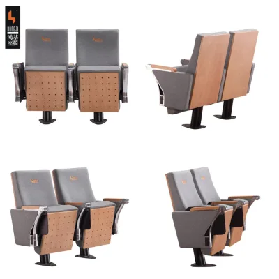 Free Sample auditorium chair and desks seating With big size Tablet High Density Foam for sale from Verified factory