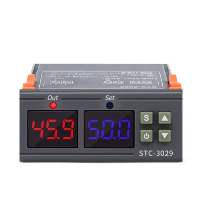 Stc-3029 220V Greenhouse Soil Moisture Controller ABS Material Soil Temperature and Humidity Monitor Customized OEM Support