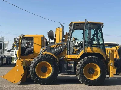 Multi Function Backhoe Loader 3.5 Ton Loader Excavator Dual Purpose Jobsite Ready