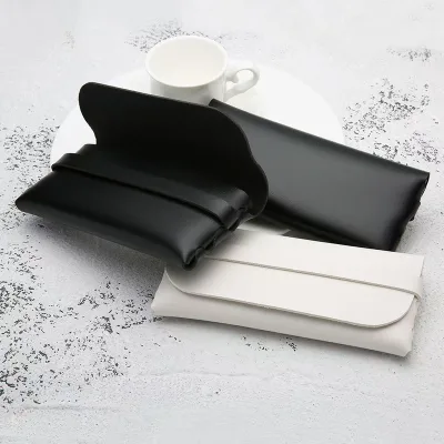 New Fashion Customization Handmade Durable Eyewear Boxes Cost Effective Portable PU Soft Leather Sunglasses Case