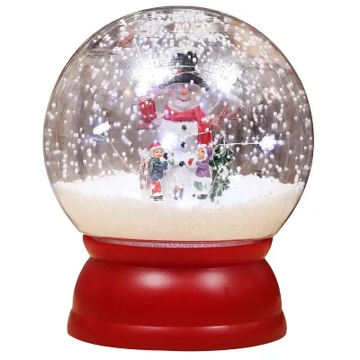 Globe Music Box Santa Snowball Globe Merry Christmas Musical Globe With Snow for Christmas Decoration