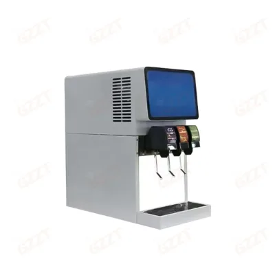 Promotion Soda Beverage Dispenser Machine 120cup/h Post Mix Dispenser Soda Fountain Machine Soft Drink Dispenser 3/4/5/6 Nozzles
