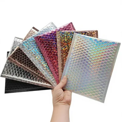 Wholesale Multi-Color Poly Bubble Mailers Self-Adhesive Tear-Resistant Clothing Shipping Bags