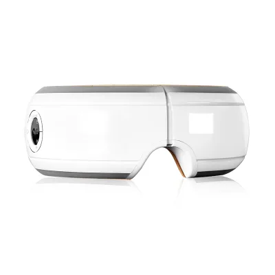 The Most Sold 2024 Portable Eye Dry Migraine Vibrating Massage Air Pressure Heated Eye Massager With Bluetooth