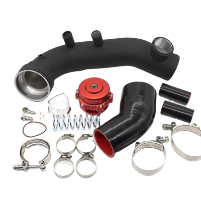 Air Intake Turbocharger Pipe Air Intake Turbocharger Pipe Kit Inlet Tube Hose W Blow Off Valve Fit for N55 N54  Engine