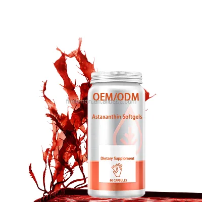 OEM Natural Astaxanthin 90 Softgel Supplement Skin Whitening Capsule for Adults Not for Pregnant Women