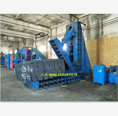 Giant Steel Wire Tire Cutting Machine with Hydraulic System
