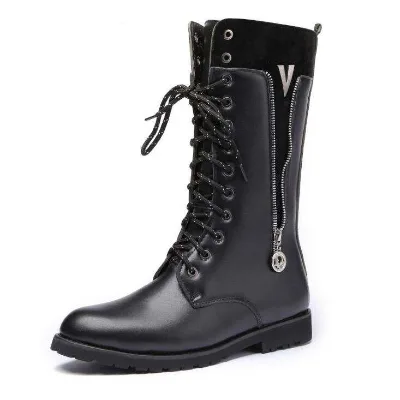Wholesale Tall Boots Trend Show Men's Boots Special Forces Men's High-Top Boots