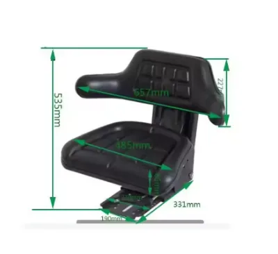 Tractor Tractor Seat Small Cleaning Vehicle Seating Waterproof Pvc Cover Seats Mower Seats