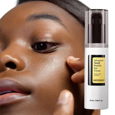 Private Label Snail Eye Cream Professional Noticeably Brighter 2% Niacinamide Supply Nutrients Reduce Dark Circles and Puffiness