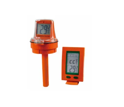 Solar Digital Thermometer, Size:135*90*80 mm