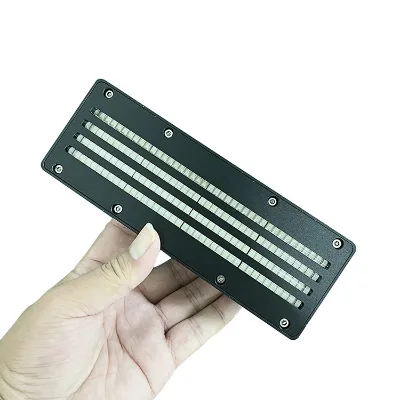 UV Light Curing Customized LED Lamp Highly Stable Efficiency 395 NM 14W/cm 160x30MM Water Cooling 1-Year Warranty 0.3kg