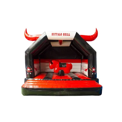 Hot Sale Inflatable Competitive Facilities Inflatable Competition Machinery Red-Bulls Amusement Park Competition Facilities