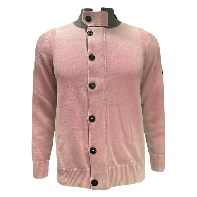 Hot Custom Cardigan Men UV Color-changing Yarn Color Changing Photochromic Sweater Knit Sunlight Discoloration Sweater