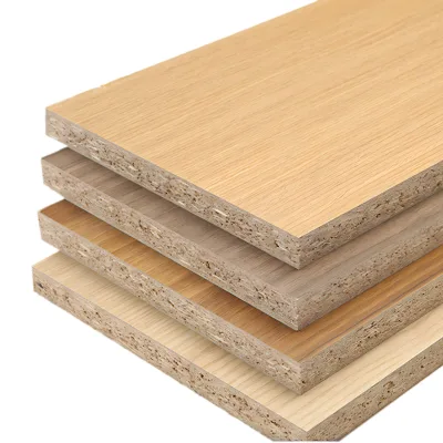 9mm 15mm 16mm 18mm Cheapest Factory E1 Grade Melamine Particleboard MFC Board One Side Melamine Faced Particle Board