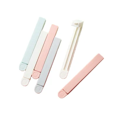 Custom LOGO OEM Plastic Food Clips Bag Sealing Clips for Tea Coffee Crisp