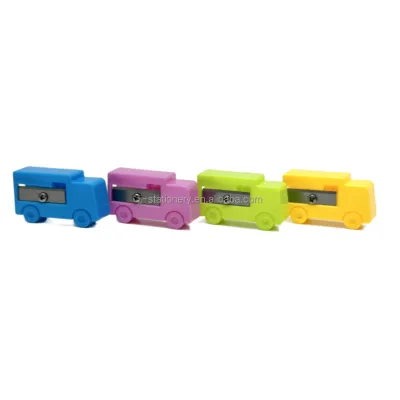Best Price Car Cute Pencil Sharpener Plastic and Steel Pencil Sharpener Manual for School Office