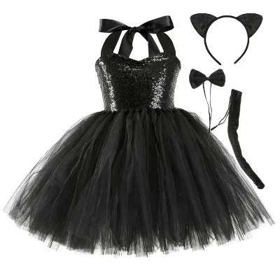 Animal Party Cosplay Children'S Tutu Skirt Suit Girls Spring Costumes Animal Kids Tutu Dress