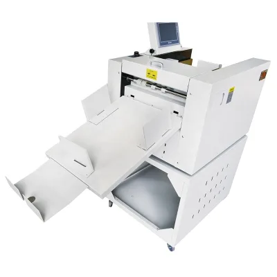 fully automatic suction paper electric crease machine folding machine