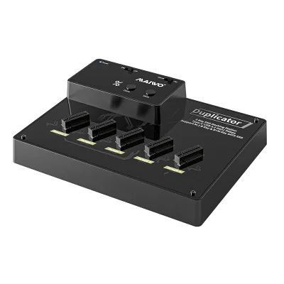 5 Bay NGFF SATA SSD Duplicator Docking Station Offline Clone B+M Key 2230 2242 2260 2280 22110 Enclosure USB SSD Clone 2230 2242