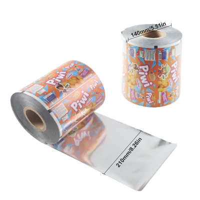 Food Grade LDPE Reusable Laminated Roll Film 45cm Length 50cm Moisture Proof Plastic Packaging for Food for Candy Pet Foods