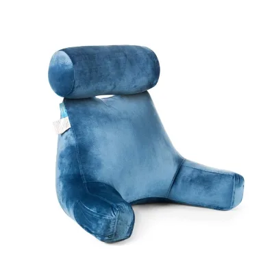 Bed Rest Reading Pillow Bedrest Pillow With Neck Roll Pillow