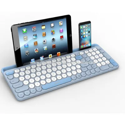 Factory New Wireless Bt Cute Portable tablet keyboard Laptop External multi-device keyboard