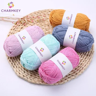 Popular Selling 100% Cotton Yarn Environmentally Friendly Dyed for Baby European Market