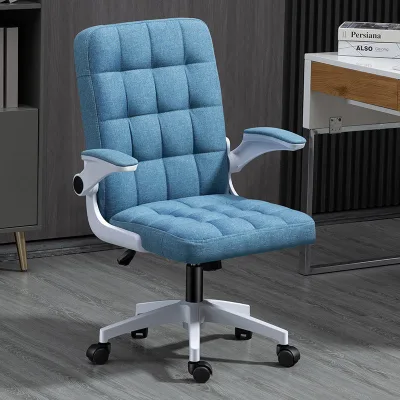 Modern Computer Comfortable Backrest Foam Mesh Office Chair for Study Dormitory Lazy Gaming Rocking Folding