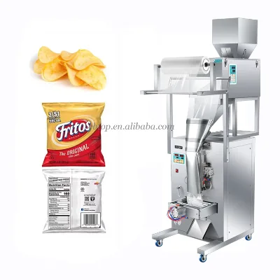 1000g Automatic Small Potato Chips Modified Atmosphere Nitrogen Packing Machine for Food