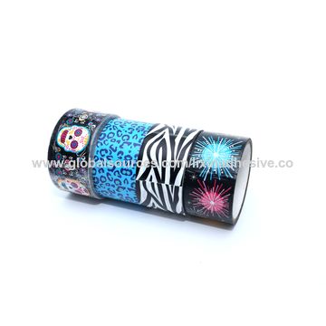 Printed cloth duct tape