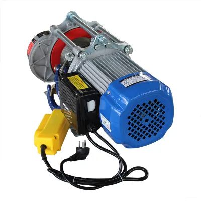 Factory Direct Sales 1ton 4 Post Electric Hoist With Trolley Car Storage