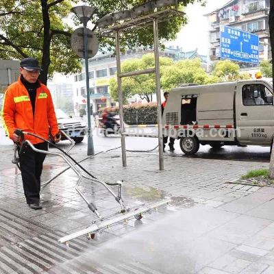 Best Price Sidewalk,footway,sidewalk Mini High Pressure Washing Machine Cleaning Truck for Sale