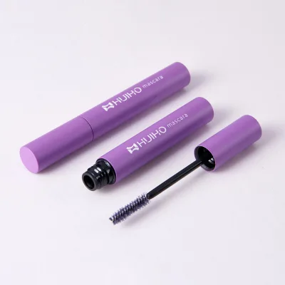 HUIHO Lengthening Curling Mascara 3D Volume Makeup Fiber Lash Mascara Waterproof Mascara Extension Thick Long Metal air Pipe