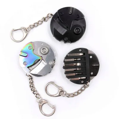 Baiyuheng Factory Direct Small Knife Mini Keychain Knife Self Defens Hiking Knife Keychain