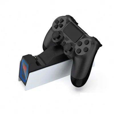 PS4 Wireless Controller Double Charger Slim/Pro Gamepad Charging Base With Led Light for Game Accessories