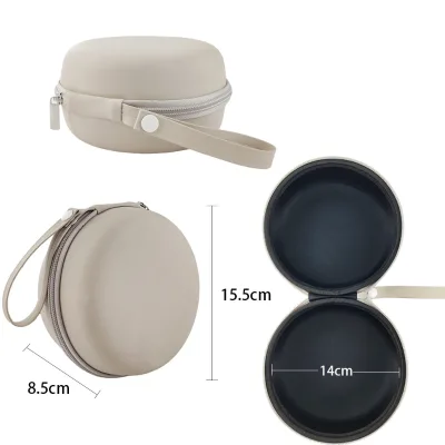 Waterproof EVA Carrying Case for U Shaped Travel Neck Pillow Shockproof Protective Cover with Zipper