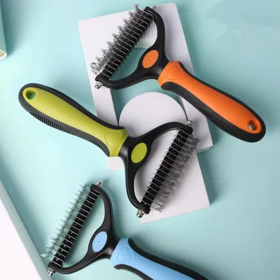 Hot Selling Pet Hair Grooming Product Mats Remover Dog and Cat Dematting Comb Pet Dematting Tool