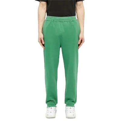 Wholesale Sweatpants Mens Plain Blank Custom Elastic Waist Elastic Cuff Stacked Sweatpants for Men