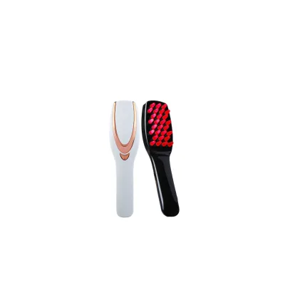Vibration Color Light Hair Care Comb USB Charging Electric Scalp Massager