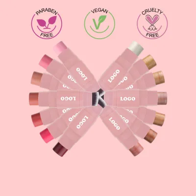 Professional Mineral Makeup for Fair Skin Soft and Cruelty-Free 5g High Quality Contour Blusher Stick