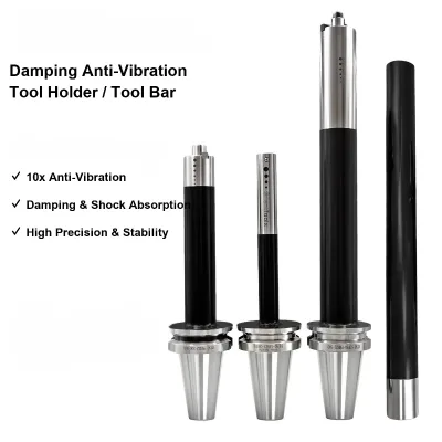 BT40 50-FMB Extended Anti-vibration Damping Tool Holder LBK Extended Damping Anti-vibration Tool Holder
