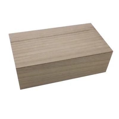 Unfinished Wooden Box - Storage Box for Pantry Storage Closet Arts and Crafts Cabinet Pine Wood Box
