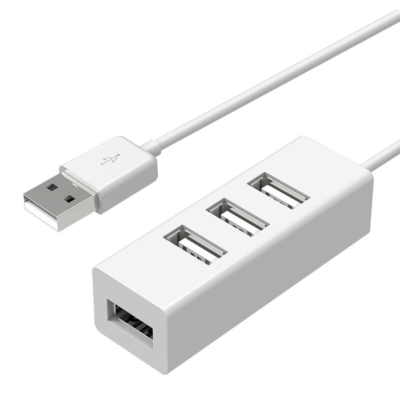 Hub USB Multi 2.0 Splitter High Speed USB 2.0 4 Port Hub All in One for PC Windows Computer Accessories USB Hub 2.0