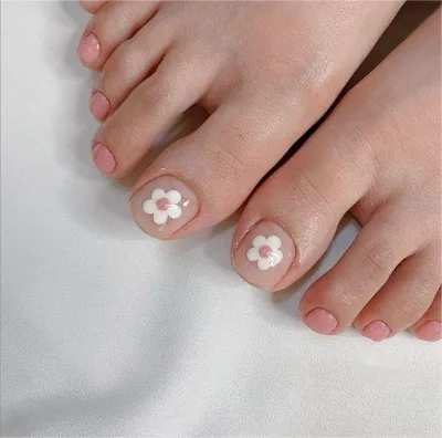 New Arrival Pretty Animal Toe Nails Press on Personal Custom Design ABS False Toe Nails