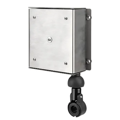 Ultra Slim Auto Rewind EV Charger Cable Retractor Space Saving Wall Mount for Home Garage