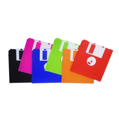 Hot Sale Heat Resistant Non Slip Silicone All-weather Disk Mat Pad Coasters Write Name on Custom Floppy Disk Coasters Mat