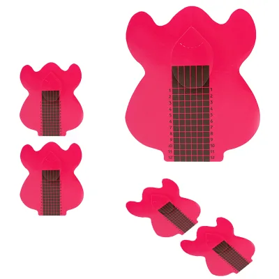 500pcs/Roll Aluminum Nail Forms for Acrylic Gel Extensions Thickened Foil Nail Art Tips Guide for Salon DIY Manicure