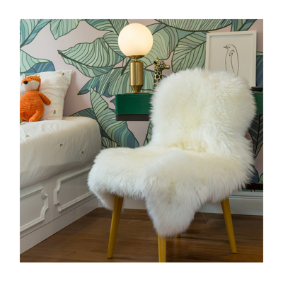 Sales Promotion | Wholesale Natural Fluffy Sheepskin Rug With High Density Genuine Area Rugs for Bedroom Living Room and Car